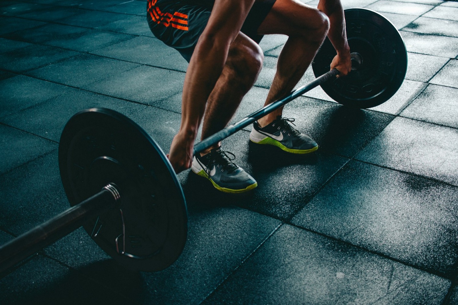 HYROX training session in a gym